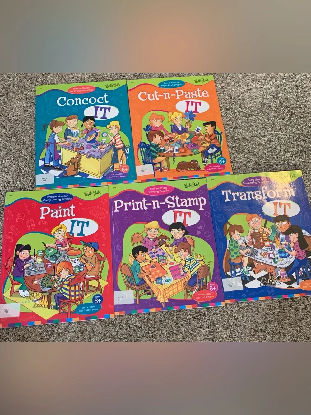 Complete 5-Book Set: The Incredible Kids' Craft-It Series Ages 8+